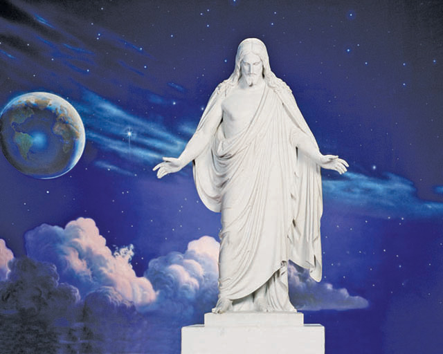 christus-jesus-christ-mormon Christus, présenté à Salt Lake City par l'Eglise de Jésus-Christ